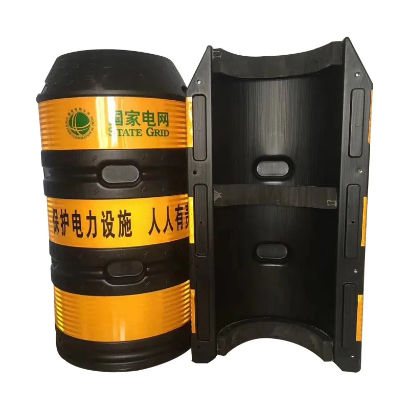 Roadway Safety Anti-collision Barrel Guardrail Rolling Barrier