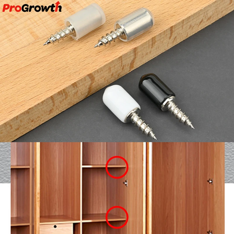 Integrated Self Tapping Screw Plate Holder Cabinet Support Clapboard Pins Nails Cabinet Wardrobe Storage Rack Accessories