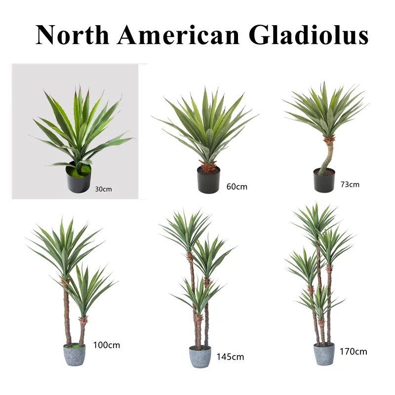 Outdoor Lifelike Artificial Pot Plants Cycas Revoluta Artificial Bonsai Tree Indoor Decorative