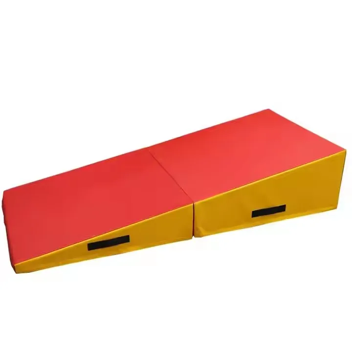 Triangle Air Incline Gymnastics Folding Cheese Wedge Mat For Tumbling