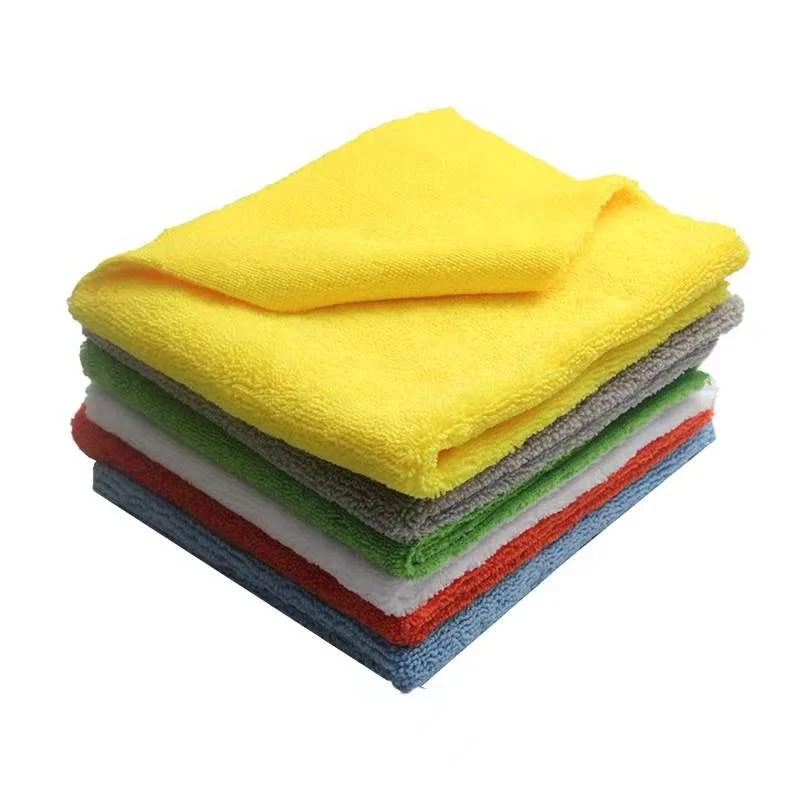 Super Absorbent Long And Short Pile Microfiber Towel 400gsm Edgeless microfiber cleaning towel car cleaning towel