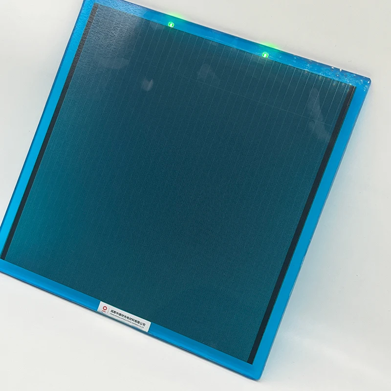 CdTe Power Glass BIPV 250W Photovotatic Transparent 40% 50% 60% Solar Panels Glass Facade