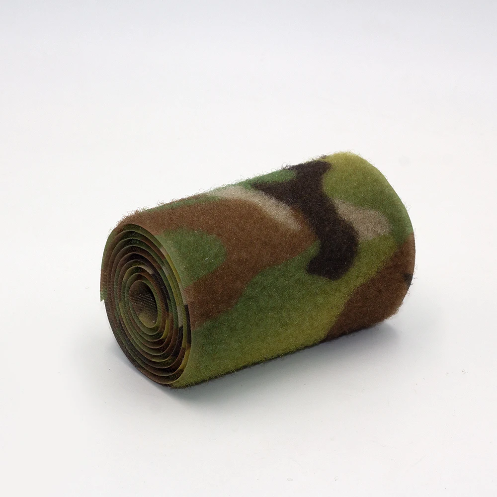 Outdoor camouflage traps camouflage print tape for jacket backpack with hook and loop Different Size Tape Fastener