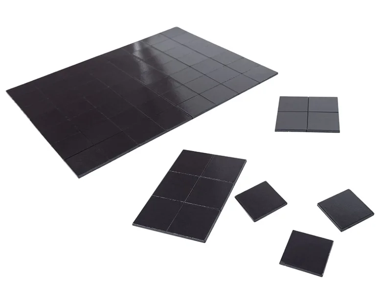 Magnetic Squares Sheet  Flexible Magnet sticker magnetic sheet Magnetic Squares