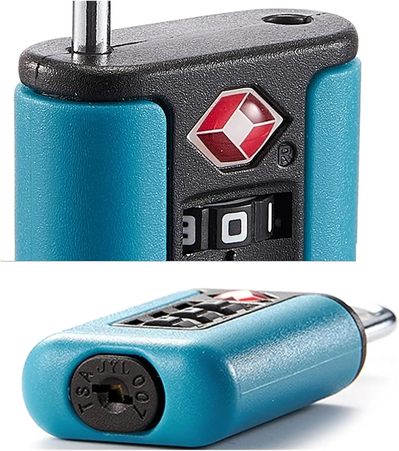 zhenzhi New TSA Customs Code Lock for Travel Luggage Password Changeable Lock Contrast Color Design Padlock