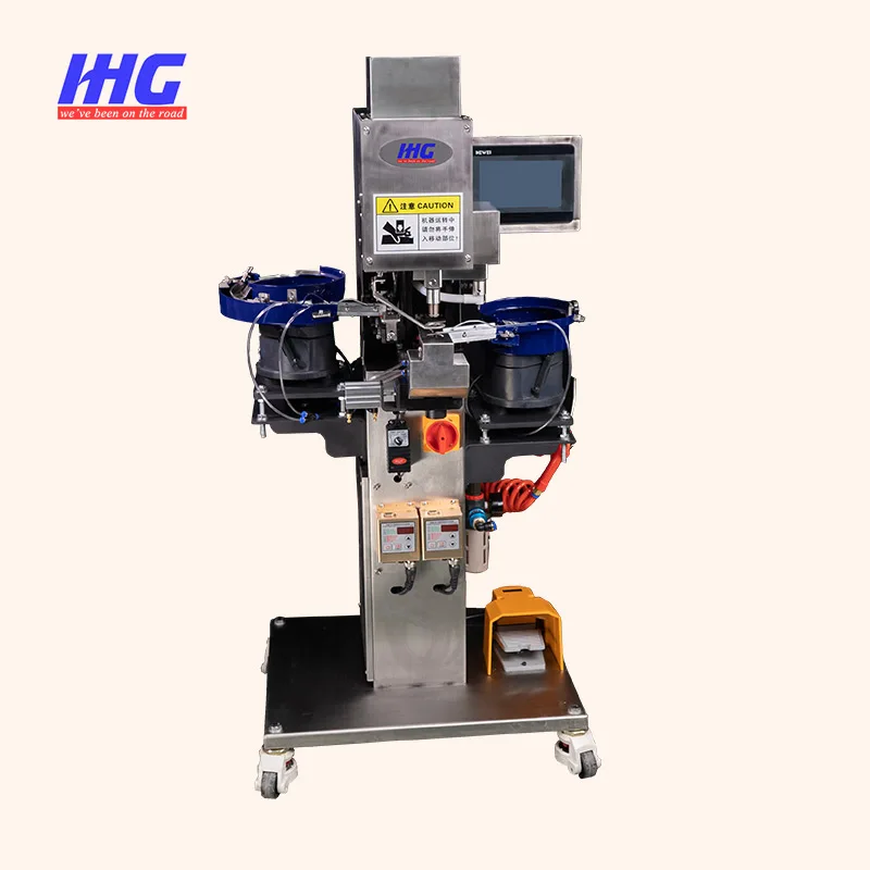 garment industry attaching button attacher machine made in China