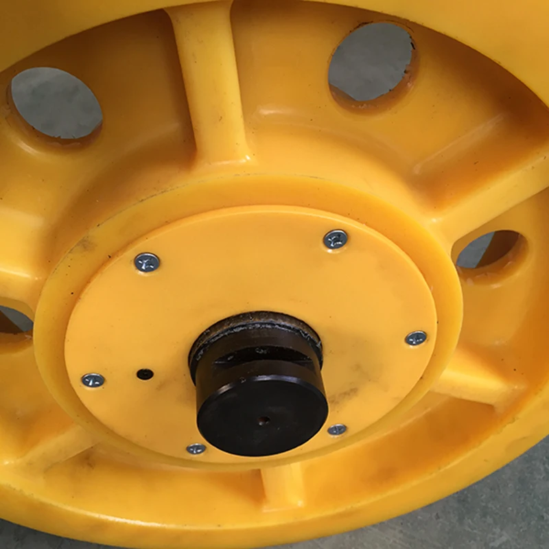 elevator Nylon Pulley Wheels Traction Sheave Elevator Drive Pulley