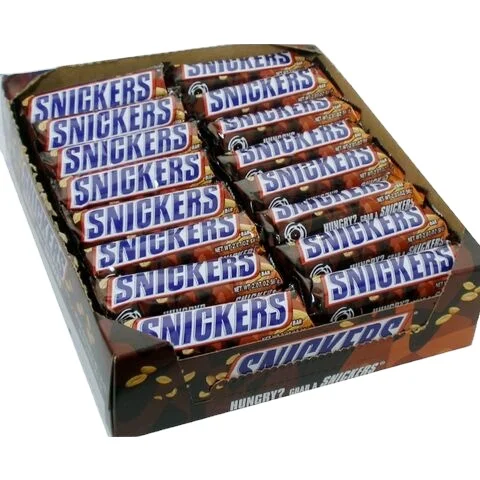 Snickers Chocolate coated with nuts candy for Summer season