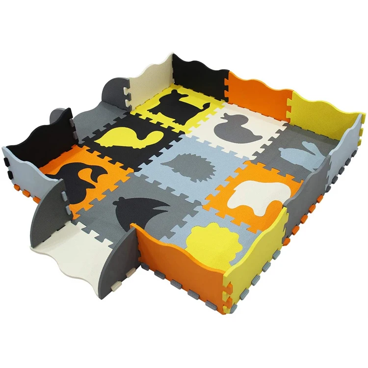 ECO-Friendly Materials Puzzle Floor Baby Letter And Numbers EVA Mat Soft Alphabet Foam Mats Children Water-proof Carpet