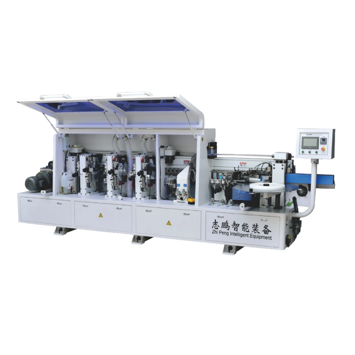 368 Automatic Medium Density Board Melamine Woodworking PVC Edge Banding Machine for Wood Based Panels