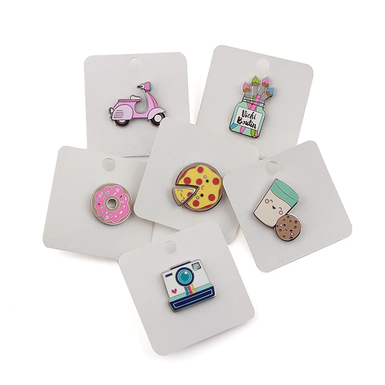 2024 new panda shaped design customized logo badge pins coin brooch fancy brooch pins