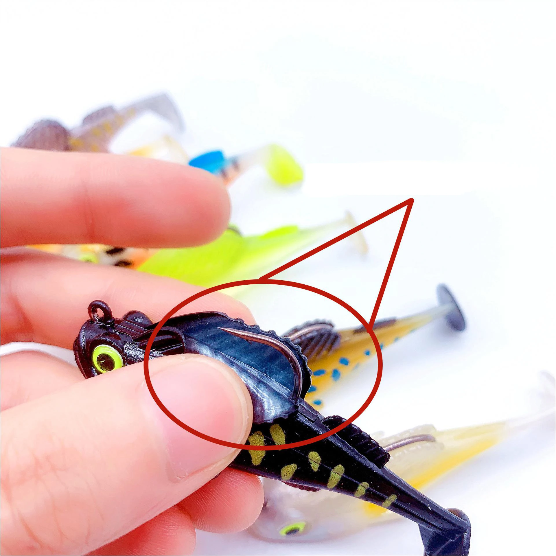 Fishing Lures rc bait boat gps Drone With Bait Octopus Hard Minnow Unpainted Jig Lures Manufacturer For Fishing For Fishing