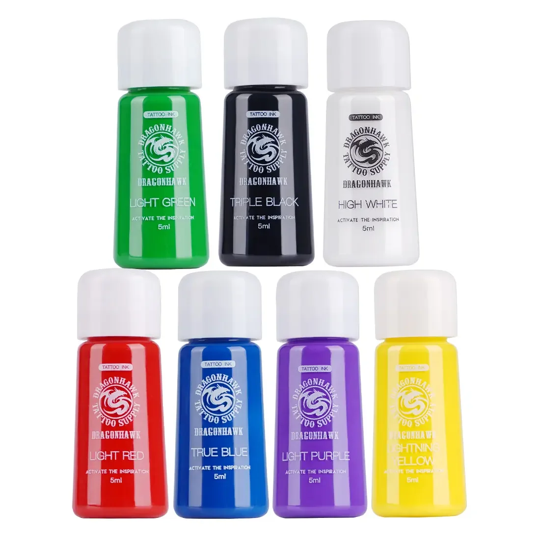 Wholesale  Mast 7colors 5ml Tattoo Ink Set Pigment Tattoo Supplies Color Ink Set
