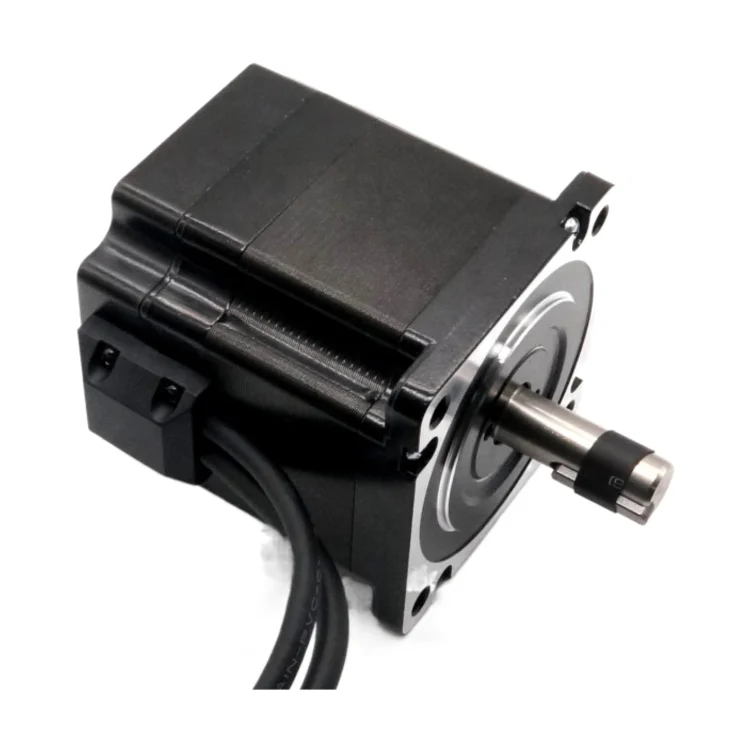 
86mm nema 34 professional high torque audio equipment 2 phase encoder stepper motor 