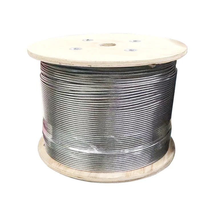304 316 wire rope 7x7 stainless steel