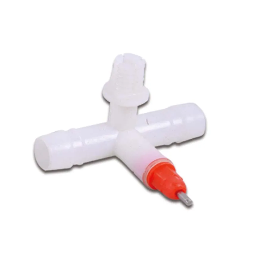 Chicken Three-Way Automatic Drinking Water Device Spring Steel Ball Hanging Cup Nipple Ball Valve Type Animal Drinker