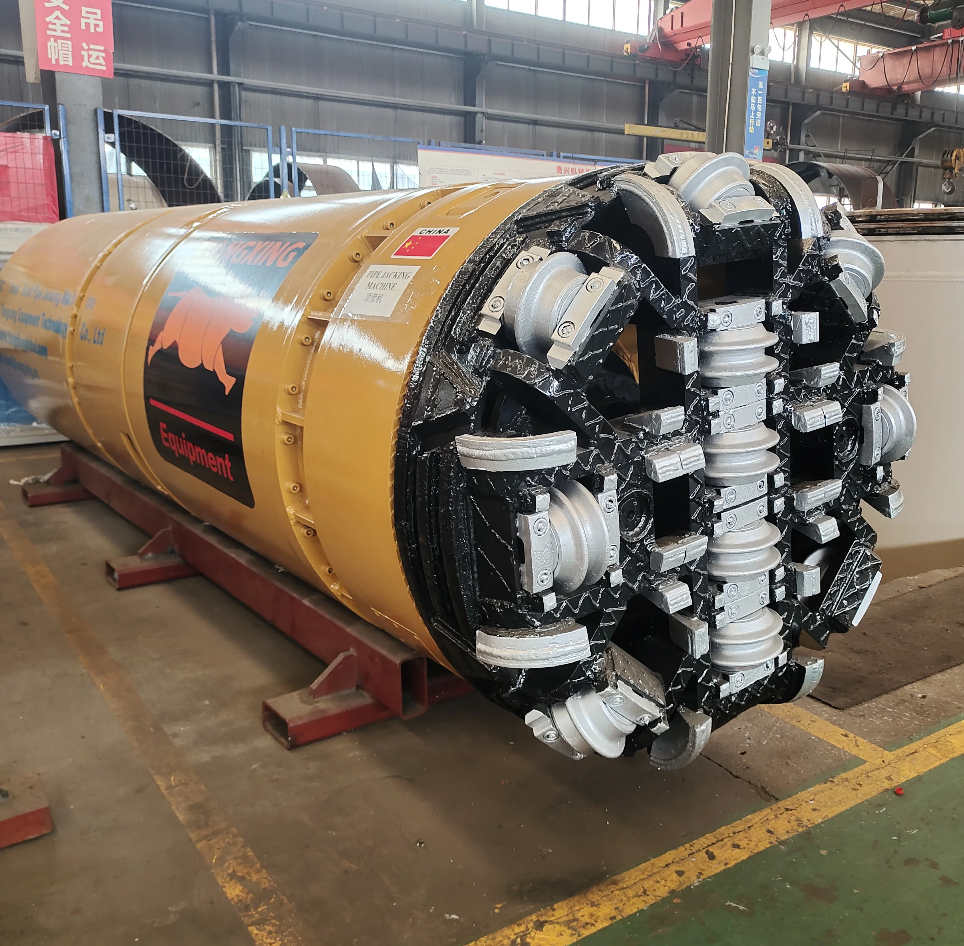 1200mm rock pipe jack tunnel boring machine tunnelier tbm