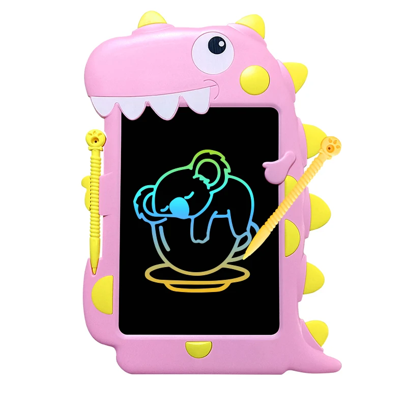Wholesale Adorable 12 Inch Cartoon Dinosaur LCD Writing Tablets for kids