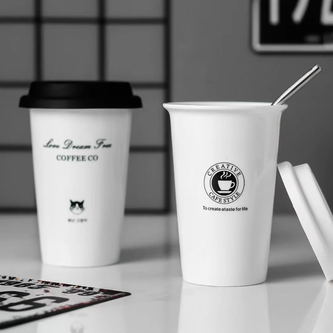 14oz Manufacturer Wholesale High Quality Coffee Cup White Sublimation Blank Product Ceramic Coffee Mug Supplier Glazed Mugs 11oz