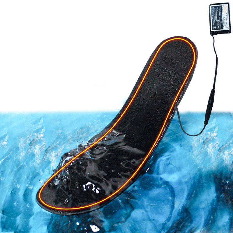 Best Price Thermal Heated Insoles Wireless Rechargeable Electric Shoes Heater Foot Warmer For Man Women