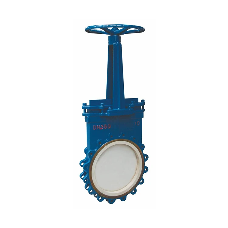 WCB Gate Valves carbon steel Single-acting pneumatic PN10/16  knife gate valve