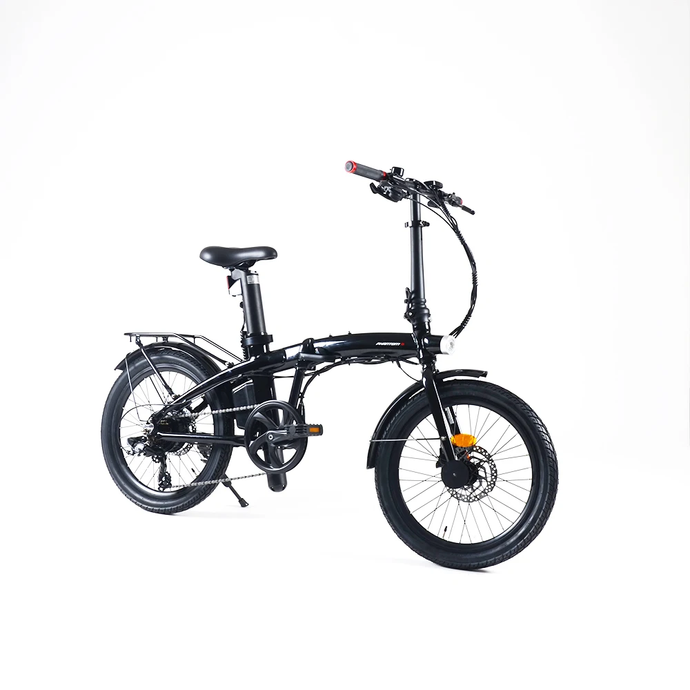 Direct Sale Folding 20 Inch Electric Bike 25Km/h E-Bicycle 250W E-Bike With Integrated Front Light