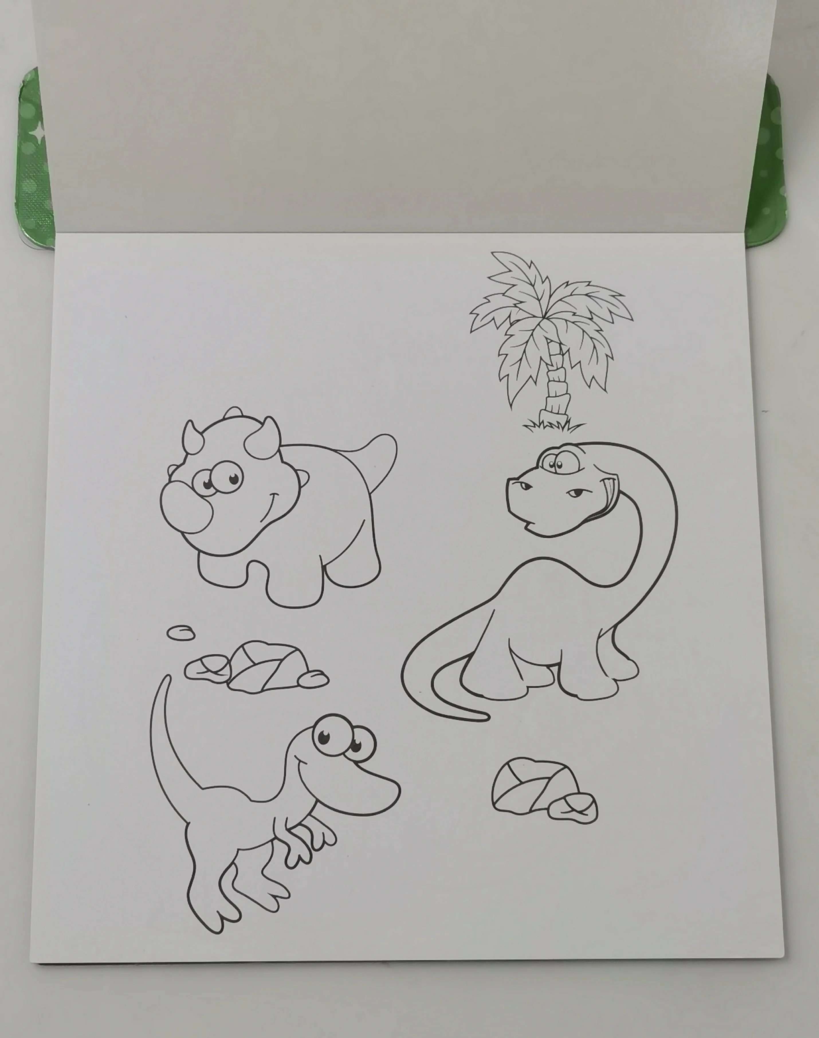 Best Selling Colorful Magic Book  with Dinosaur  for Children