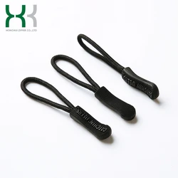 Wholesale custom eco-friendly fashion garment painted plastic rubber zipper slider puller