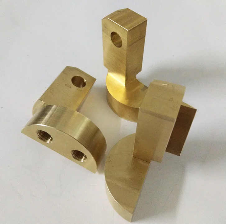 High precision brass contact plate Brass CNC turning parts milling parts