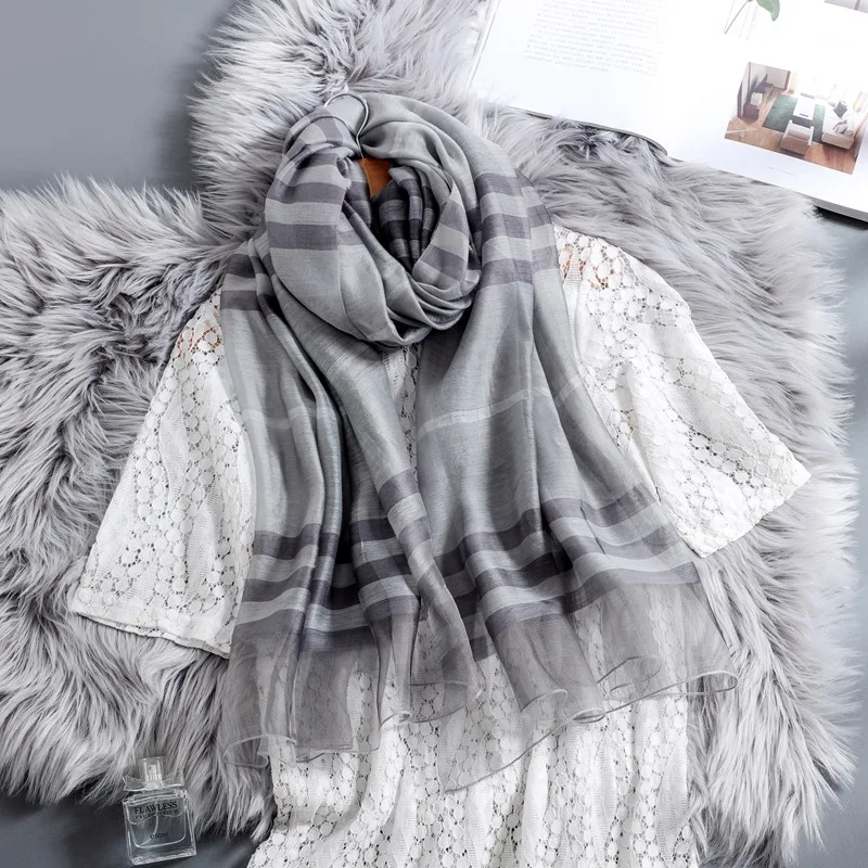 
Best Selling Customic Plaid Pashmina Ladies Scarves Wraps Women Cape Summer Plaid Long Shawl Scarf 