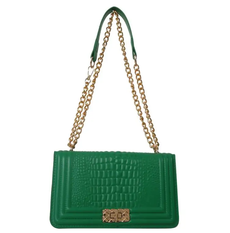 Wholesale Classical Alligator Pattern Purses And Handbags Designer Chain PU Leather Bags Women Handbags