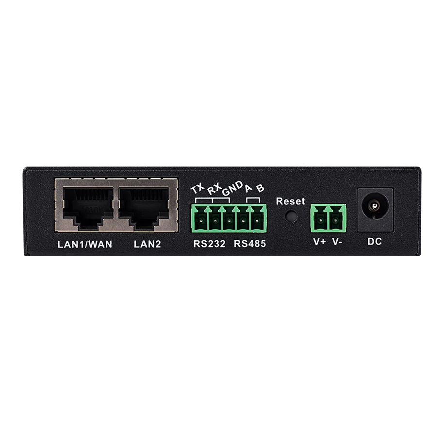RS485 RS232 VPN OpenWRT Compact 4G LTE Industrial modem for SCADA systems