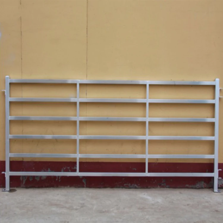 Portable Heavy Duty Galvanized Cattle Yard Horse Fence Panel livestock panels