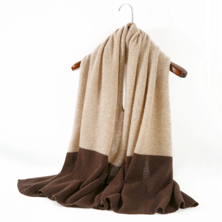 Горячая Распродажа Осень-зима сохраняющая тепло шаль шарф подходящий по цвету Кашемир для женщин