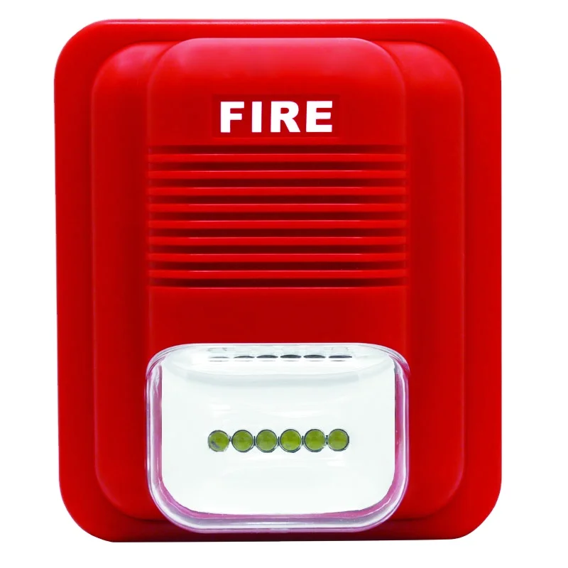 New original sounder and flash strobe LED light/warning light for fire alarm system