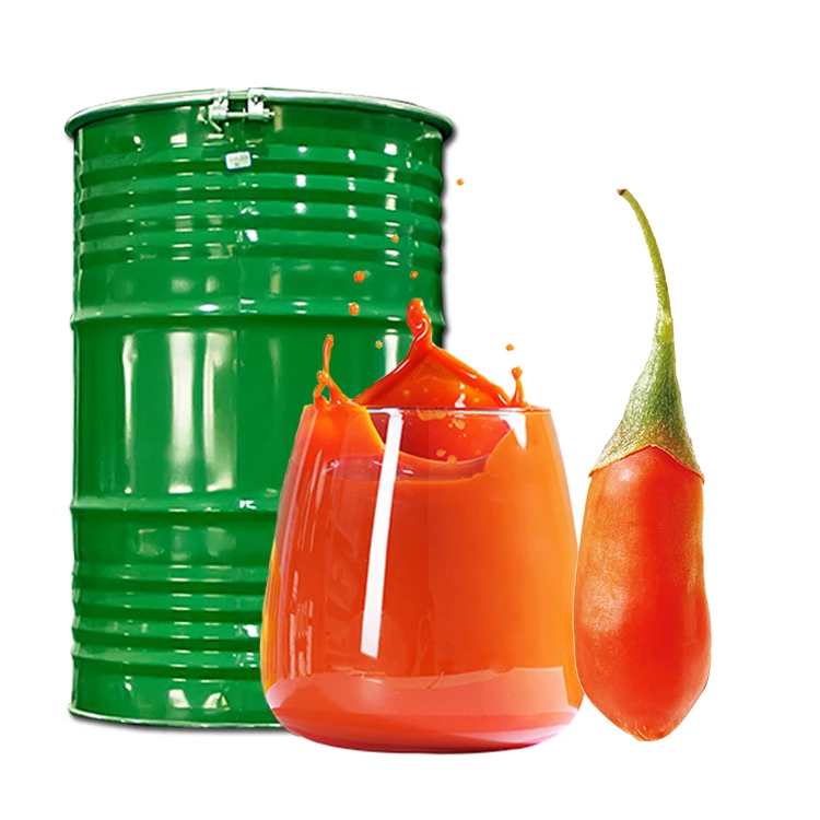 Wholesale Fruit Juice Raw Material Food Grade Goji Berry Wolfberry Juice Goji Juice