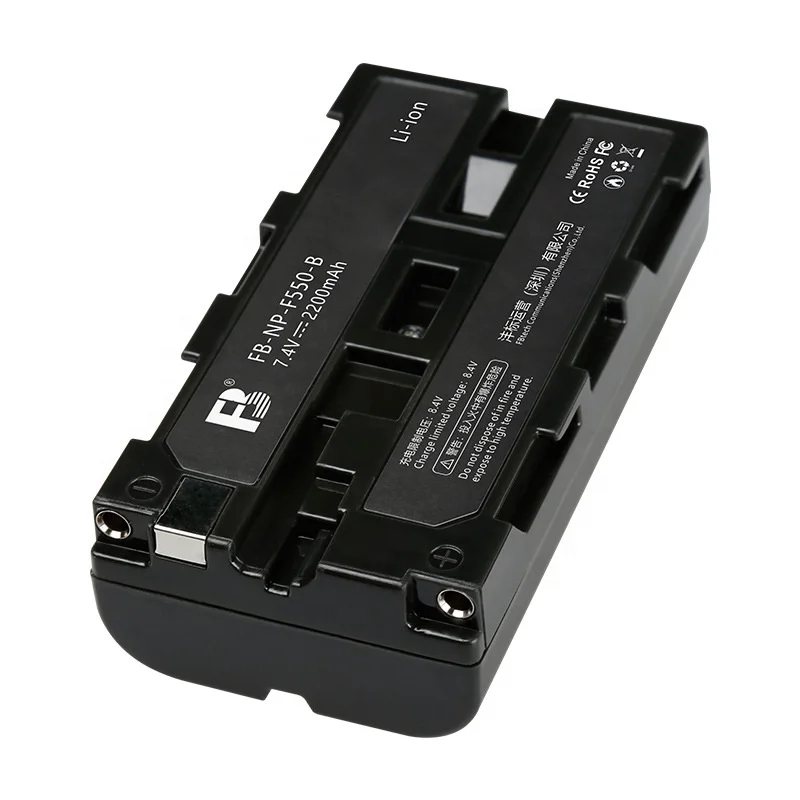 Polymer Li-ion Digital Batteries Studio LED Panel Light Digital Lithium Ion Battery Pack 2200mAh Rechargeable Li-ion Battery