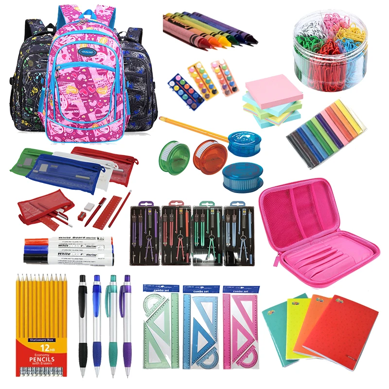 Wholesale Customized Child Stationery Items Set Personalized Fashion Back-to-School Stationery Supplies for Students Office Use
