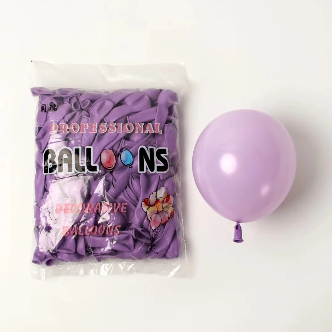 Factory Hot Sale 5 Inch Macaron Pastel Balloons Latex Balloons for Birthday Party Wedding Decorations