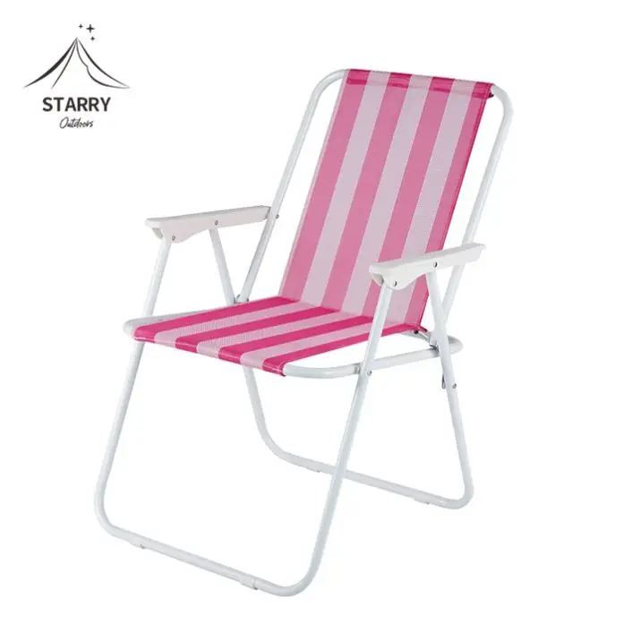Custom logo foldable aluminium outdoor beach chair folding camping chairs