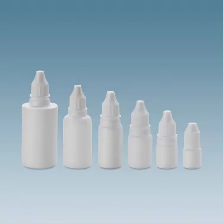 Free Samples LDPE 10ml 30ml 50ml 120ml Plastic Dropper Bottles with Tamper Evident Cap