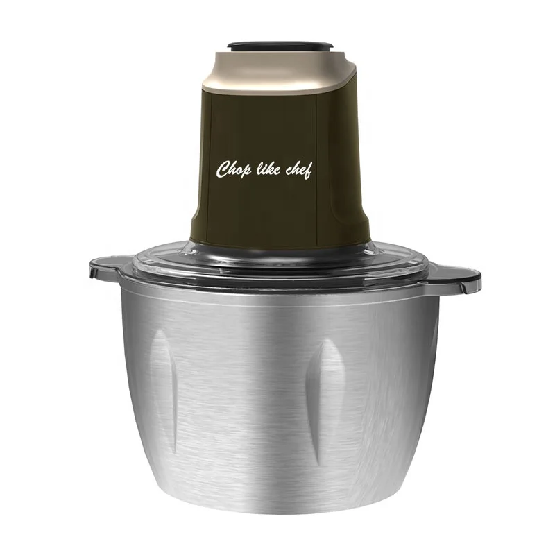 KD-820S Multi-chopper 2.0 Liter Vegetable Meat Chopper Spices Grinder with Stainless Steel Bowl