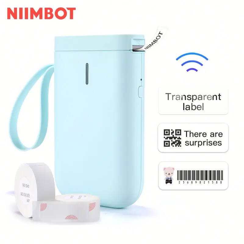 2022 NiiMbot D11 Smart MIni Portable Blue Tooth Thermal Label Makers with Tape  for Office Home Home Use