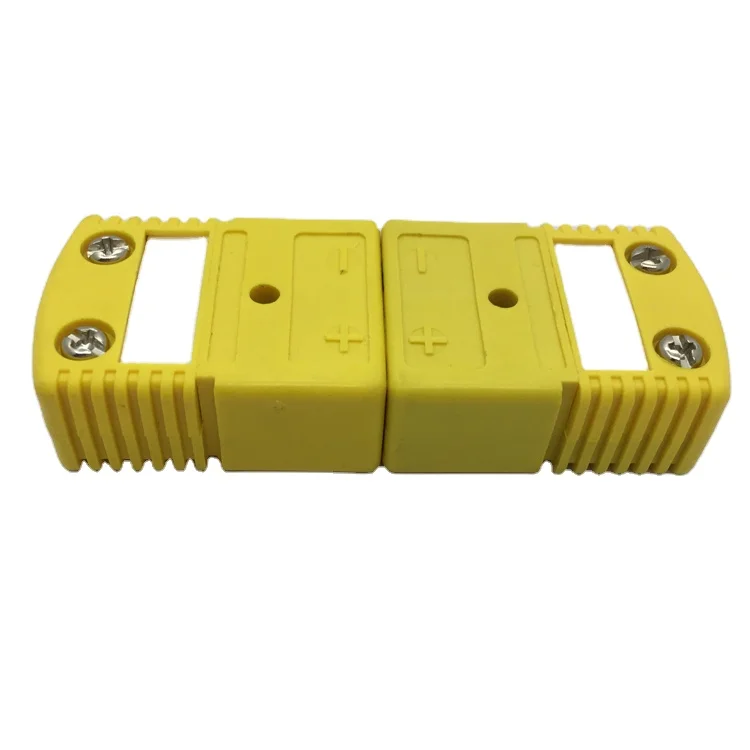 Mini And Standard Ceramic body Thermocouple Connector Type K and J Hollow&Solid Pins for high temperature