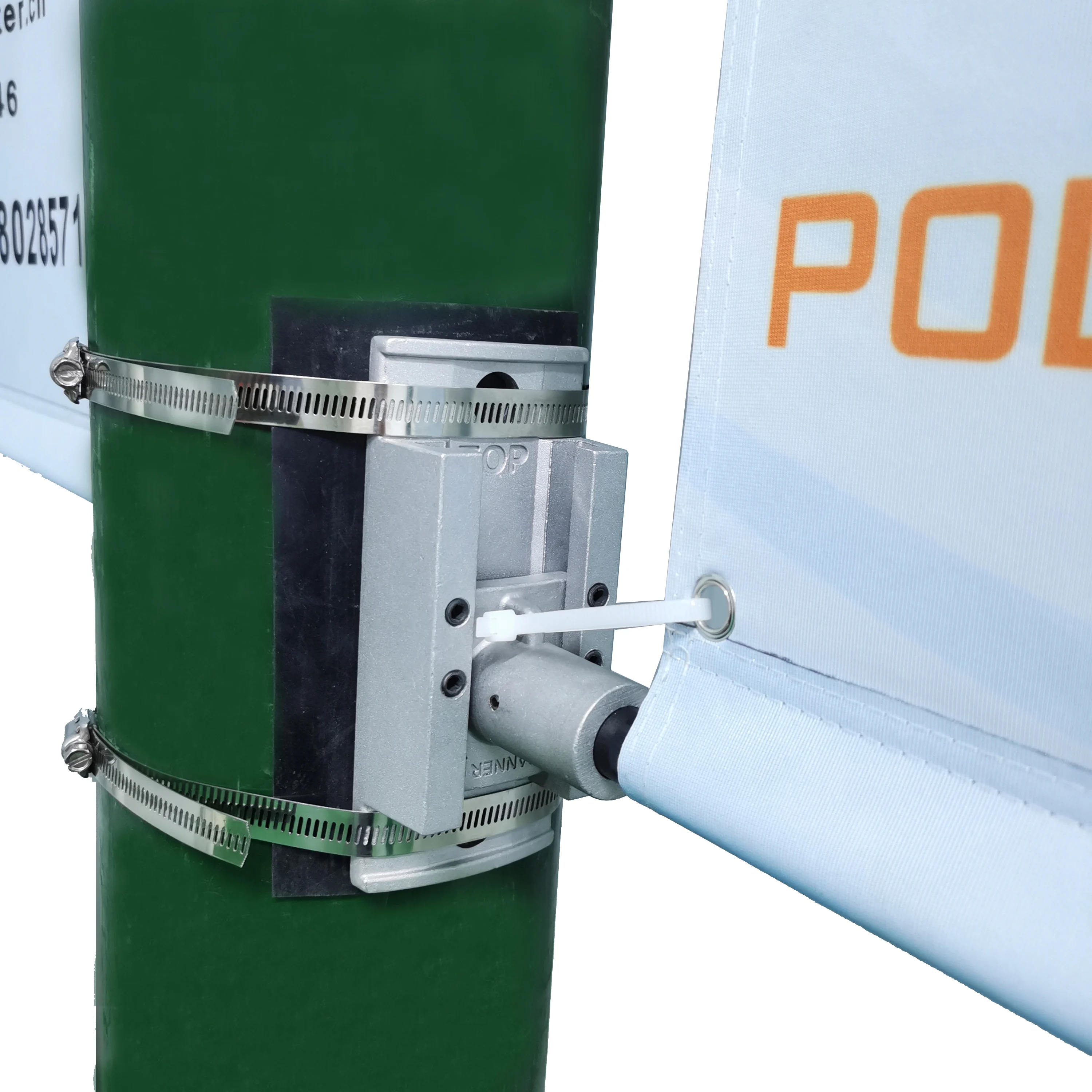 outdoor adjustable lamppost commercial flag holder