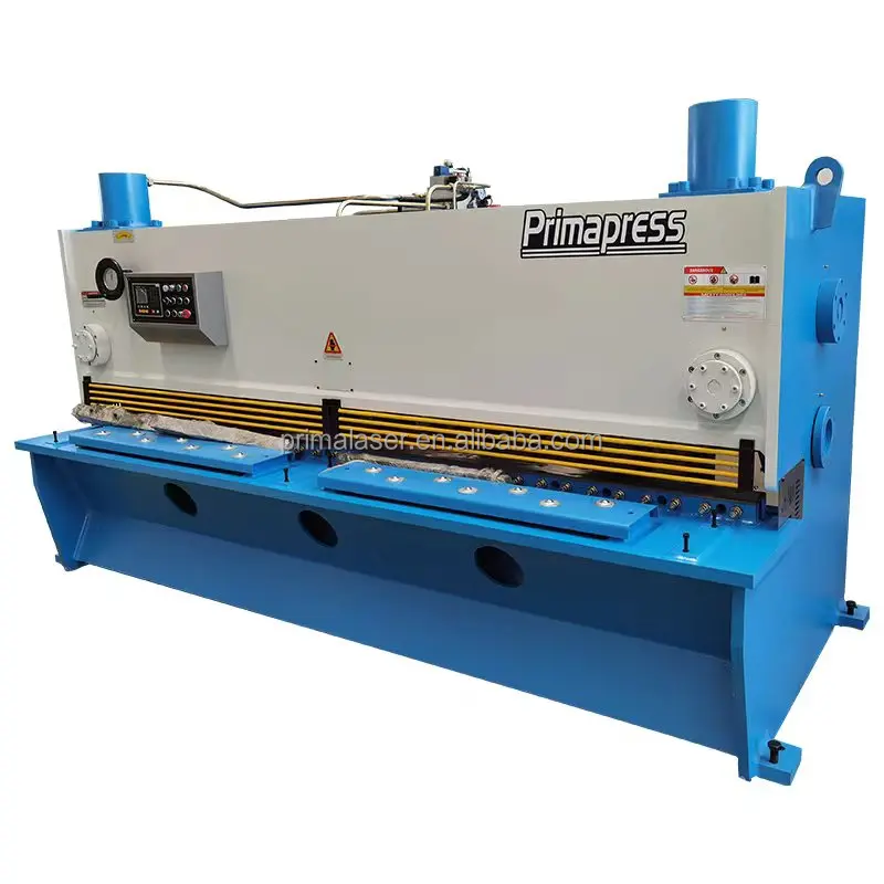 Primapress QC11K 6*2500mm CNC Hydraulic Shearing Machine and Sheet Metal Manual Electric Shearing Made in China