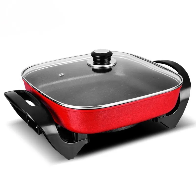 portable Korean style square 5L electric cooker healthy kitchen nonstick hot pot ware electric cooker