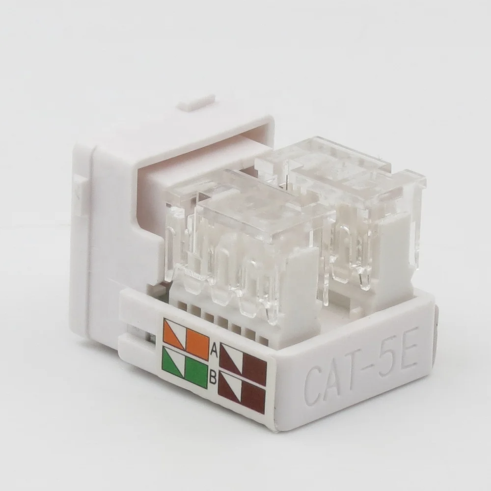  TM-8128 Australia Type RJ45 Cat5e UTP Keystone