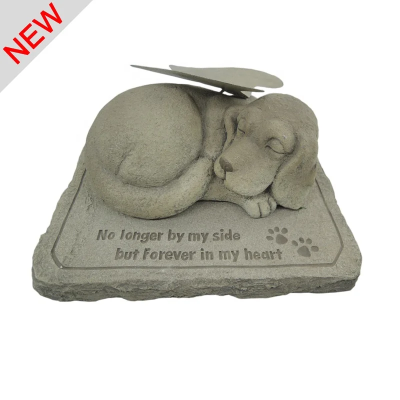 
Resin Cat Angel Memorial Stones For Garden Backyard Grave 
