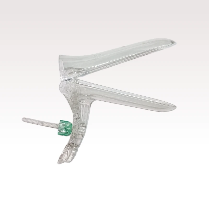 Low price Middle Screw Sterile Vaginal Speculum Disposable Medical Supplies Vaginal Speculum Transparent Sterile Pack wholesale